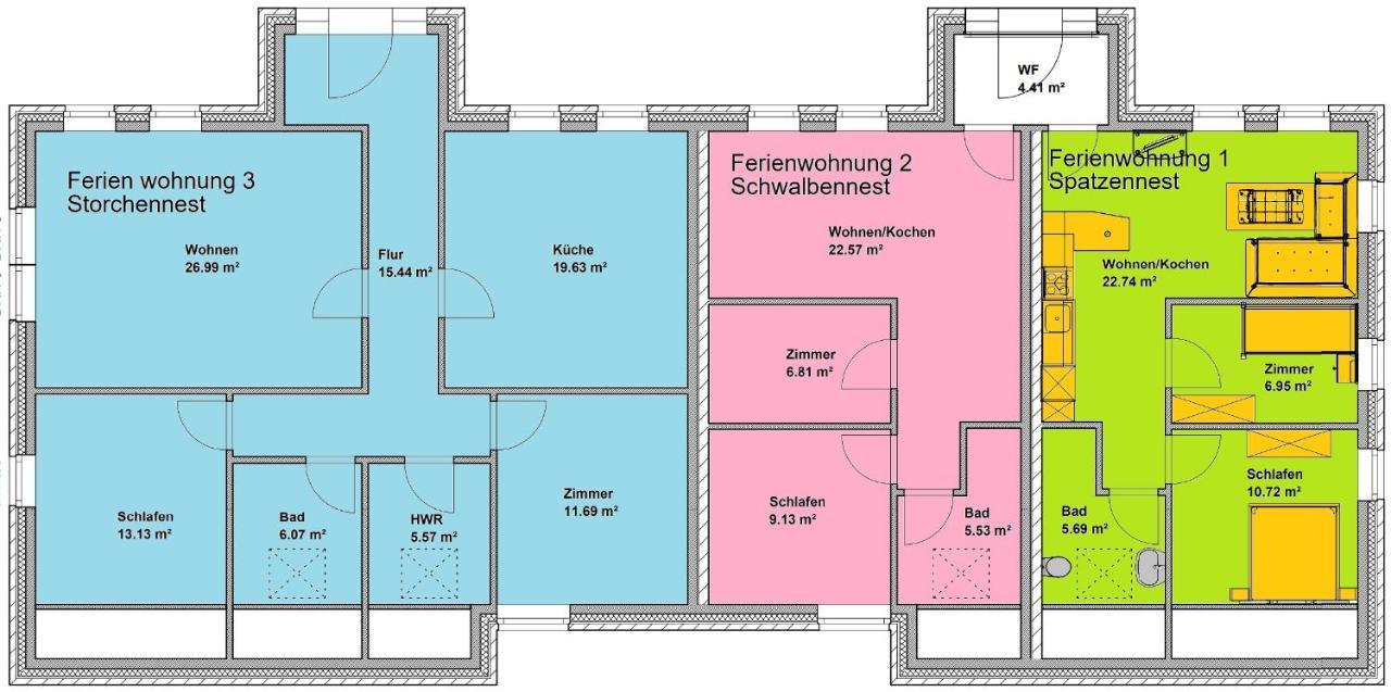 Landhaus-Altebruecke Schillig Exteriör bild